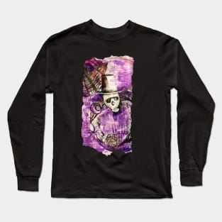 Vintage Skull Long Sleeve T-Shirt